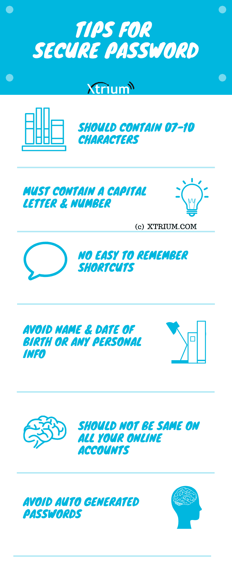 tips for secure password