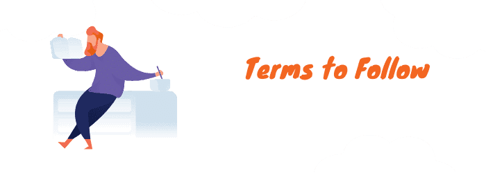 terms and conditions