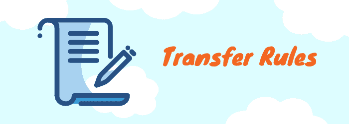 transfer rules