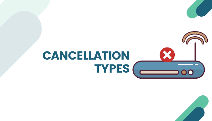 types of cancellation