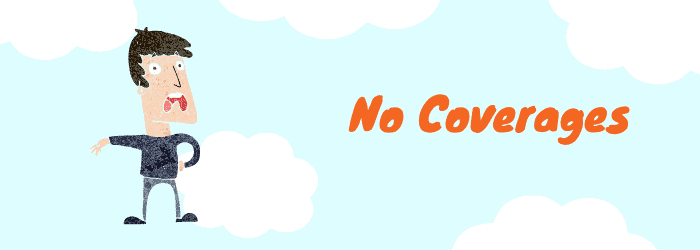 no coverage