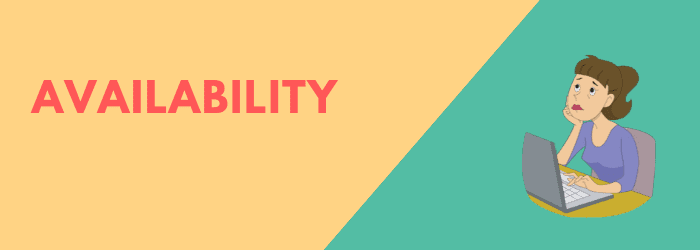 availability of subtitles