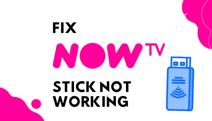 now tv stick not working