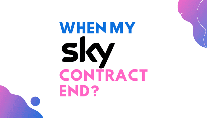 when does my sky contract end
