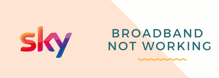 sky broadband not working