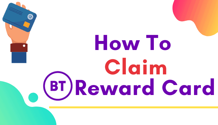 claim bt reward card