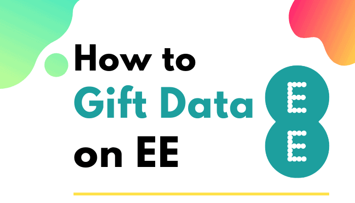 how to gift data on ee