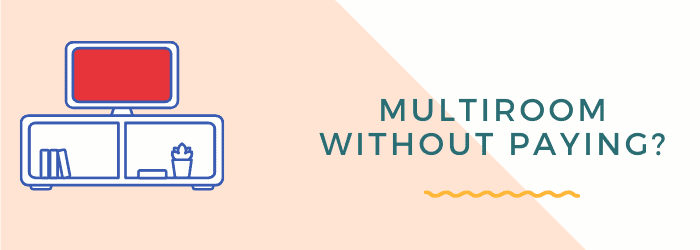 can you have sky q multiroom without paying
