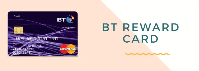 what is bt reward card