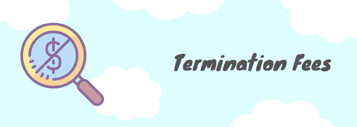 early termination fee vodafone