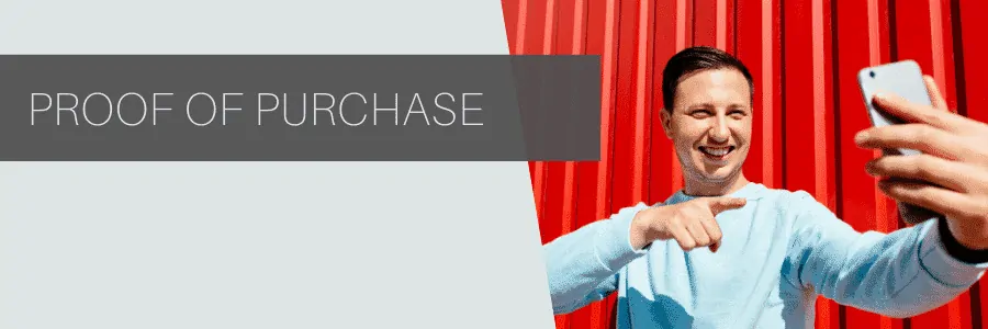 vodafone proof of purchase