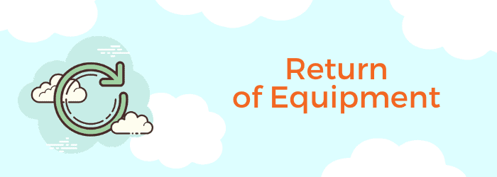equipment return
