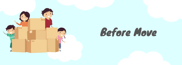 before moving home