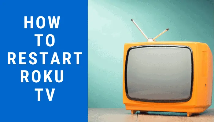 how to restart roku tv