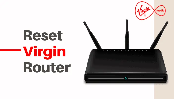 how to reset virgin media router