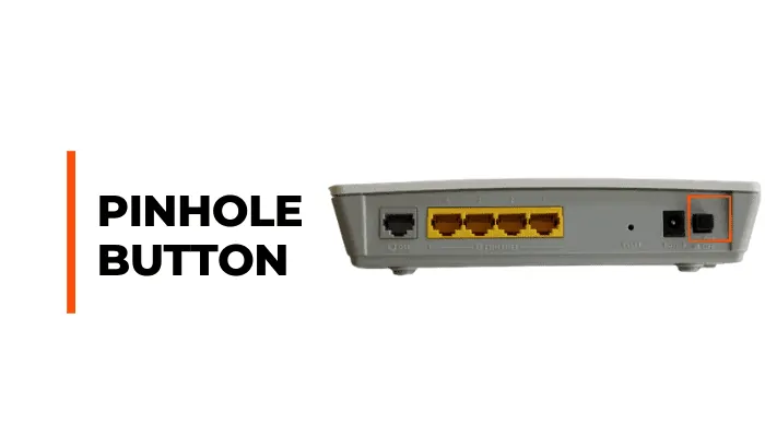 pinhole talktalk router
