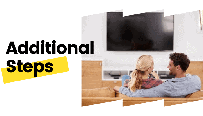 additional NOW TV setup steps