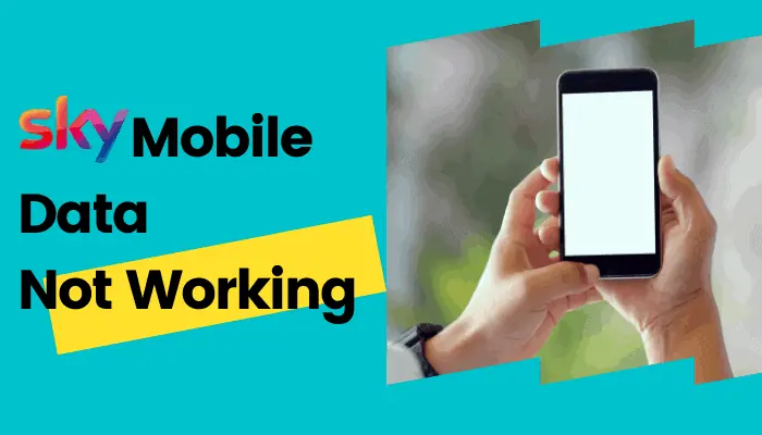 sky mobile data not working