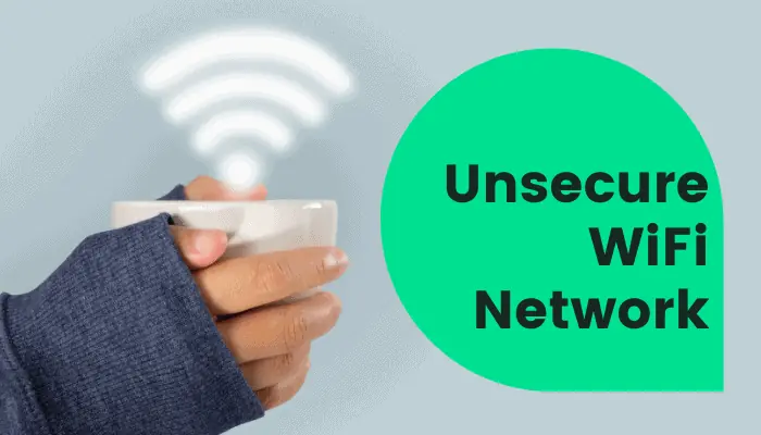 unsecure wifi network
