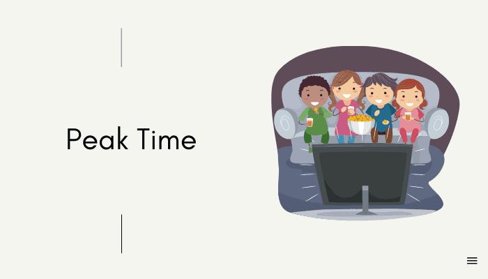 avoid peak time