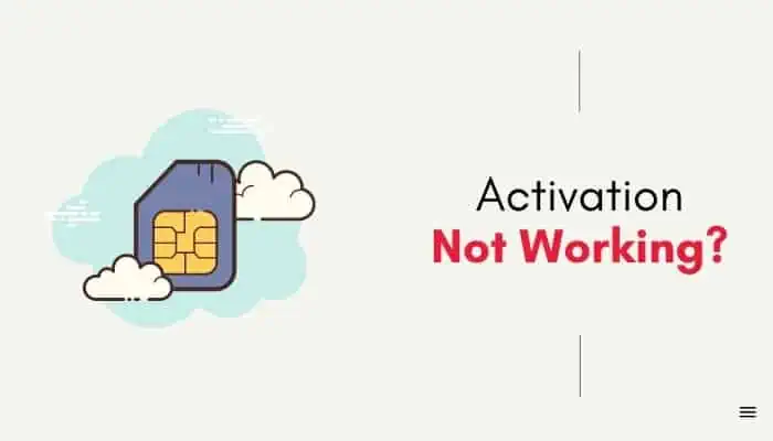 giffgaff sim activation not working