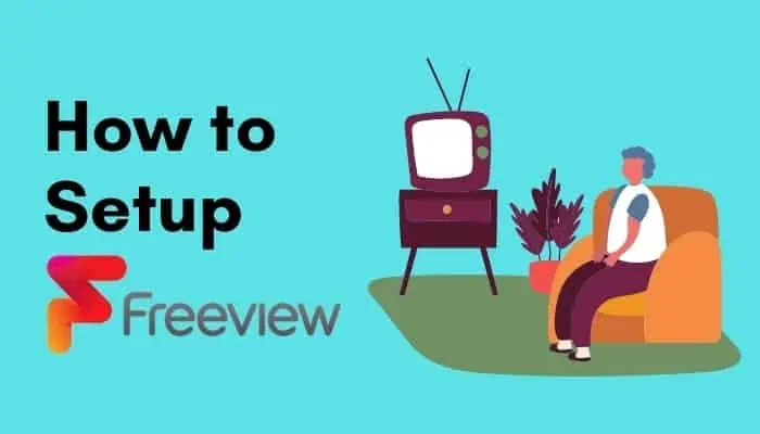 how to set up freeview