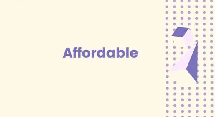 affordable