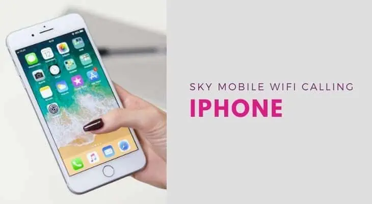 sky mobile wifi calling iphone