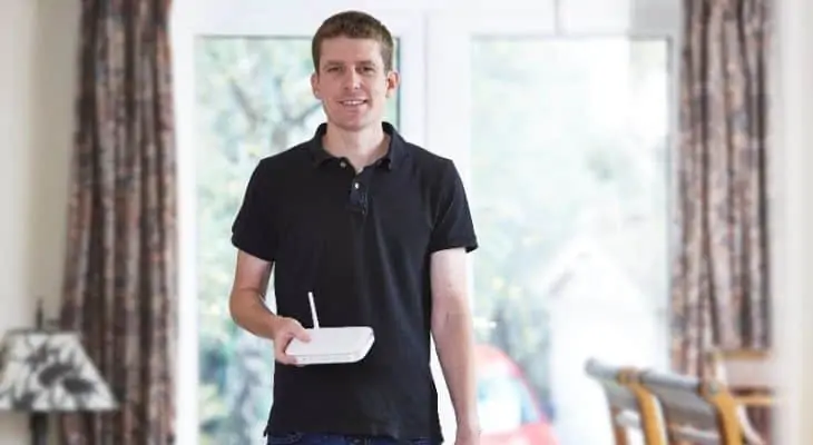 strong wifi in every corner of house