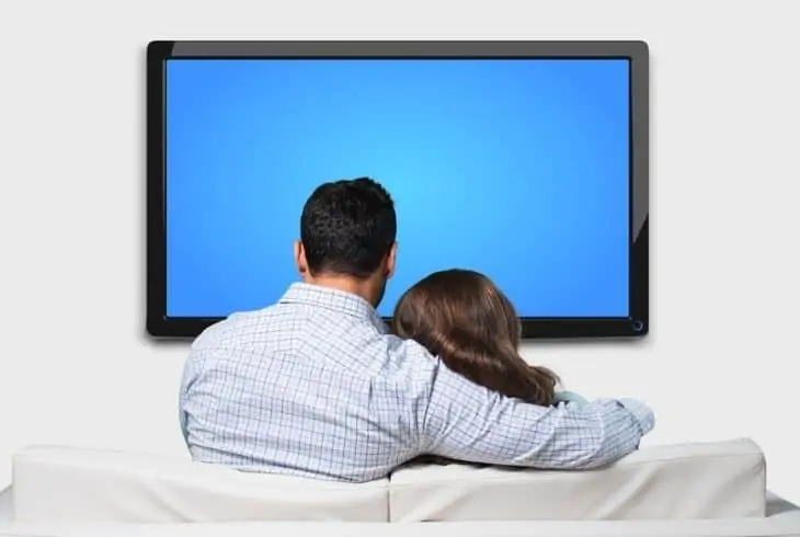 how to turn on tv without remote or power button