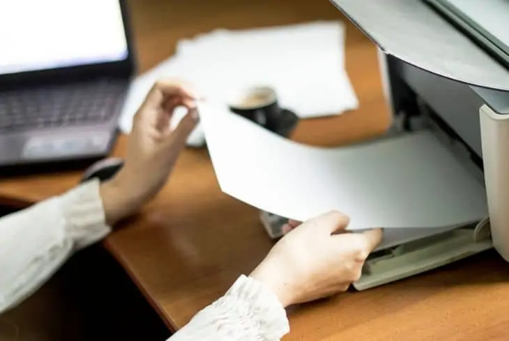 fix brother printer printing black pages with white text