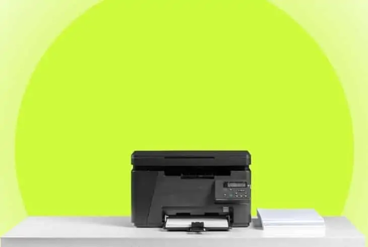 brother printer black pages with white text