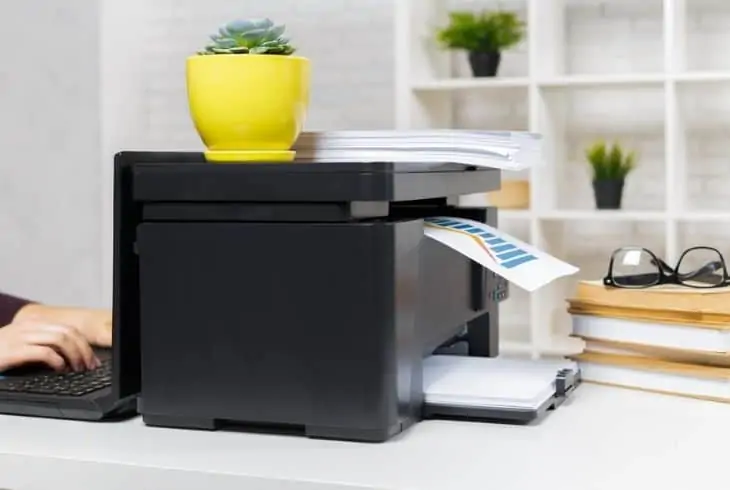 fix hp printer connected but not printing