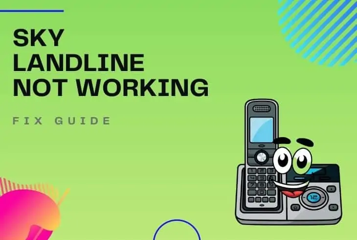 sky landline not working