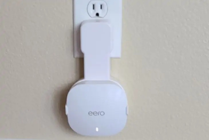eero on wall