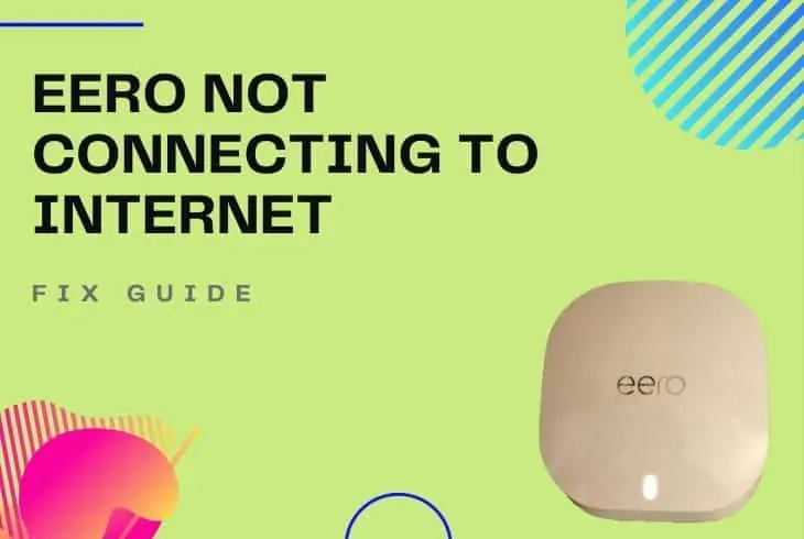 eero not connecting to internet