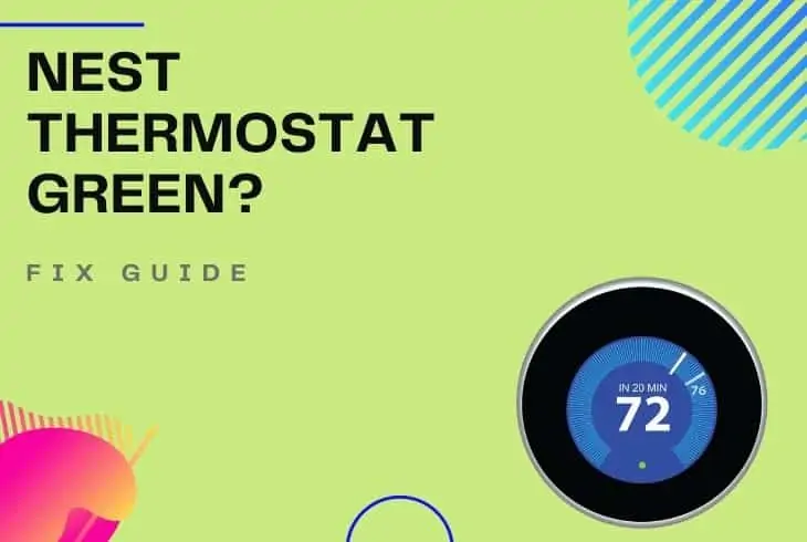 Nest thermostat blinking green when charging