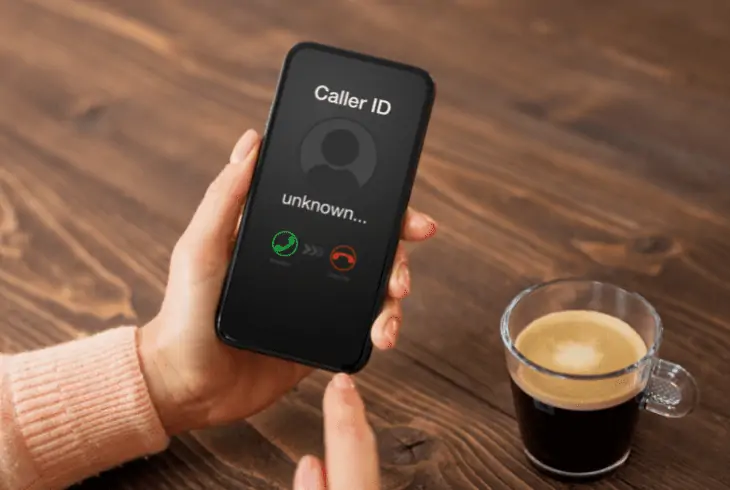 find no caller id