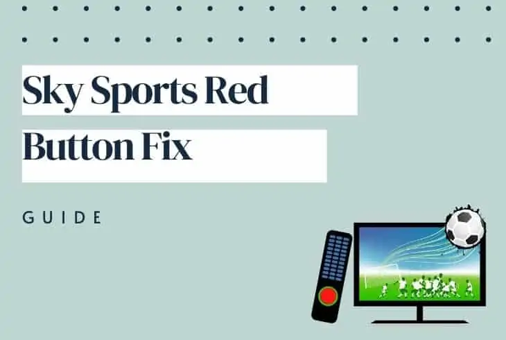sky sports red button not working