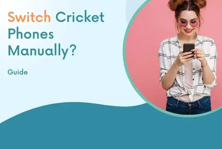 how to switch cricket phones manually