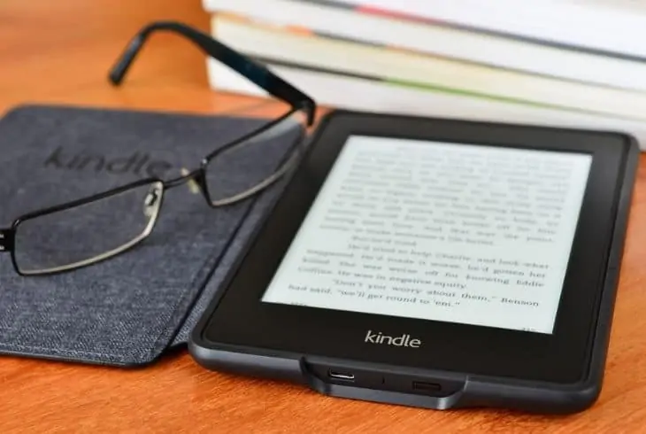 select on amazon kindle
