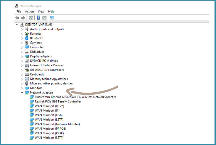 network adapter fix