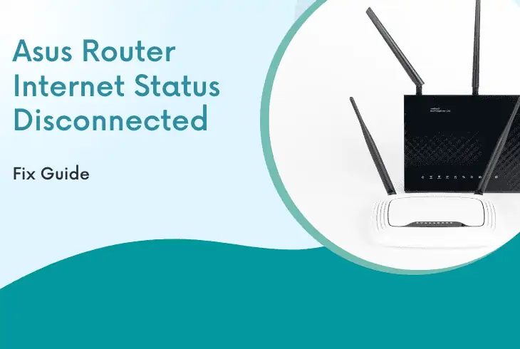 asus router internet status disconnected