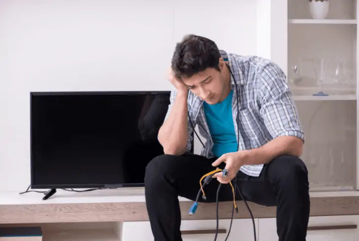 check uverse and tv connections