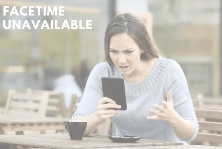 facetime unavailable