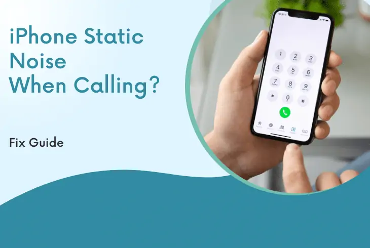 iphone static noise when calling