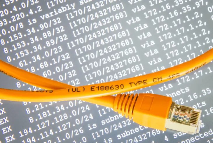 check the ip address