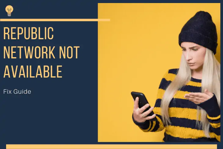 Republic Wireless cellular network not available