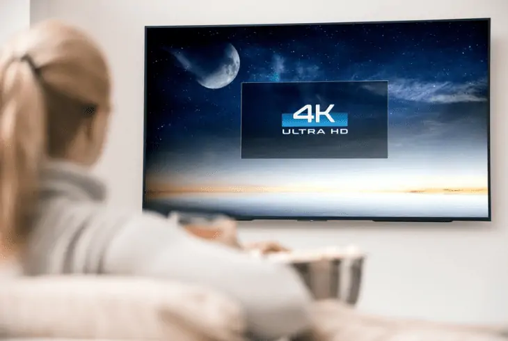 watching in ultra hdr 4k