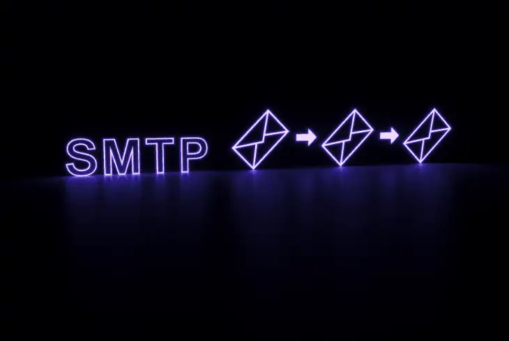 enter smtp settings